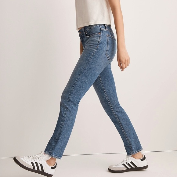 NWT Madewell The Low-Rise Perfect Vintage Jean in Marylake Wash - Picture 2 of 11